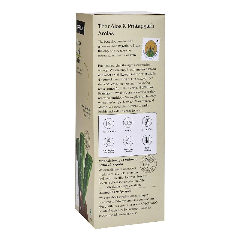 Kapiva Aloe Vera + Amla Juice, 1 L-7.webp